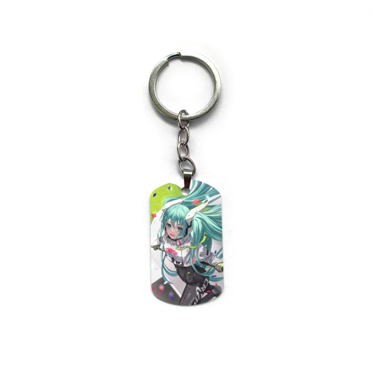 Hatsune Miku  Anime double-sided full-color printed keychain price for 5 pcs