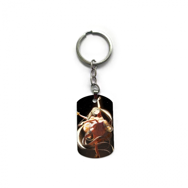 Hatsune Miku  Anime double-sided full-color printed keychain price for 5 pcs