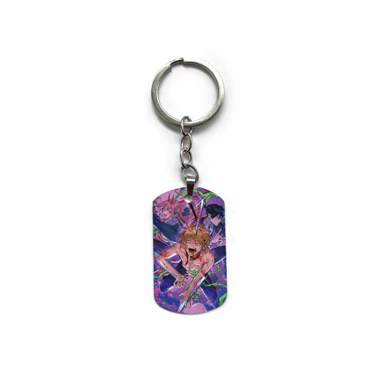 Chainsaw man Anime double-sided full-color printed keychain price for 5 pcs