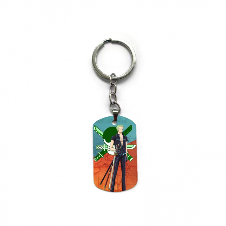 One Piece Anime double-sided full-color printed keychain price for 5 pcs
