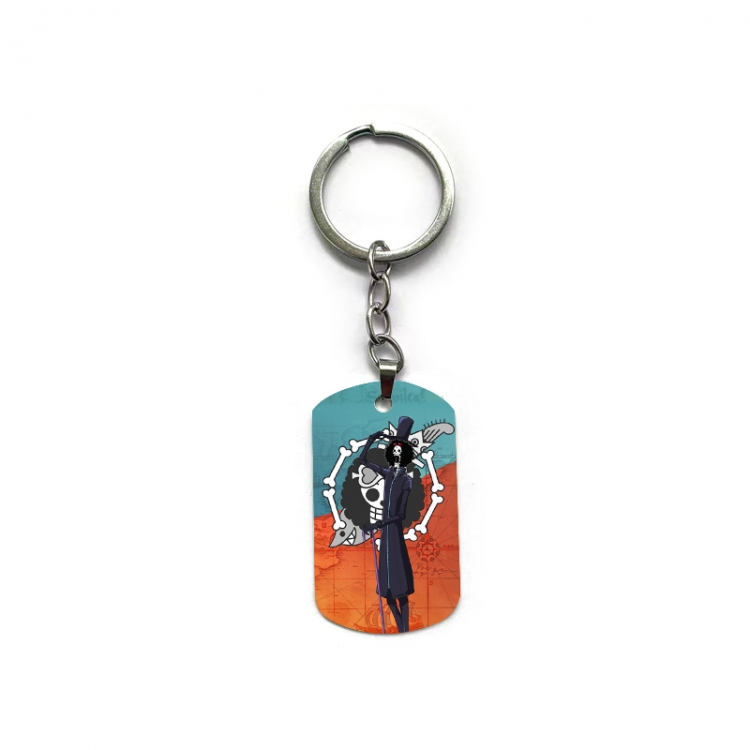 One Piece Anime double-sided full-color printed keychain price for 5 pcs