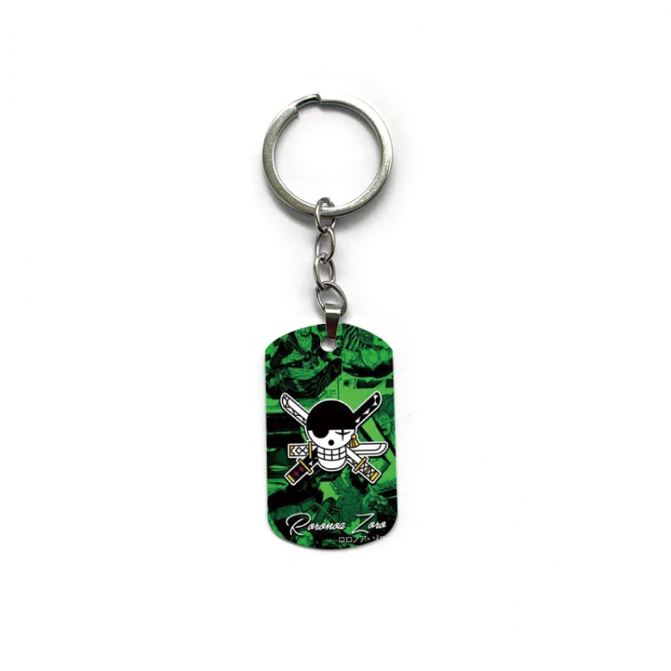 One Piece Anime double-sided full-color printed keychain price for 5 pcs