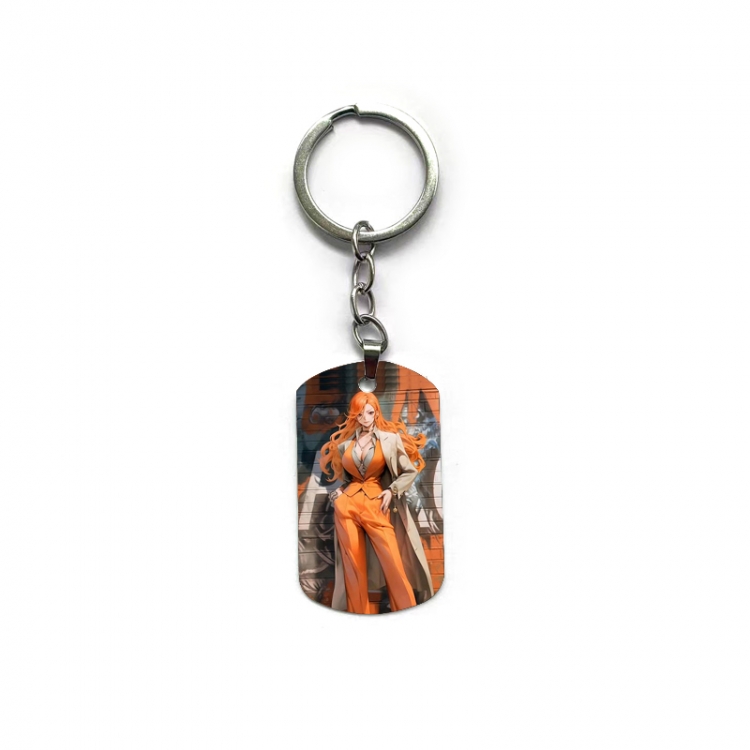 One Piece Anime double-sided full-color printed keychain price for 5 pcs