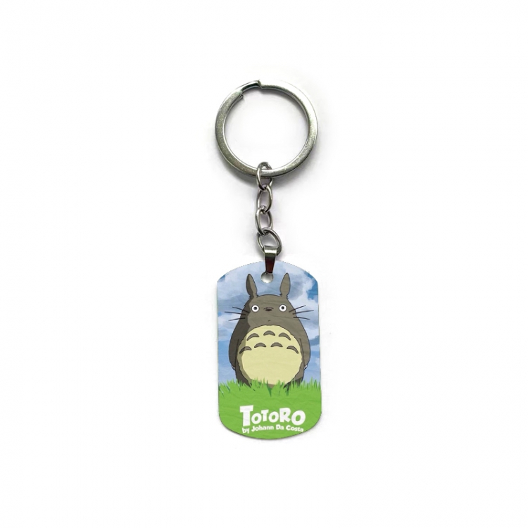 TOTORO Anime double-sided full-color printed keychain price for 5 pcs