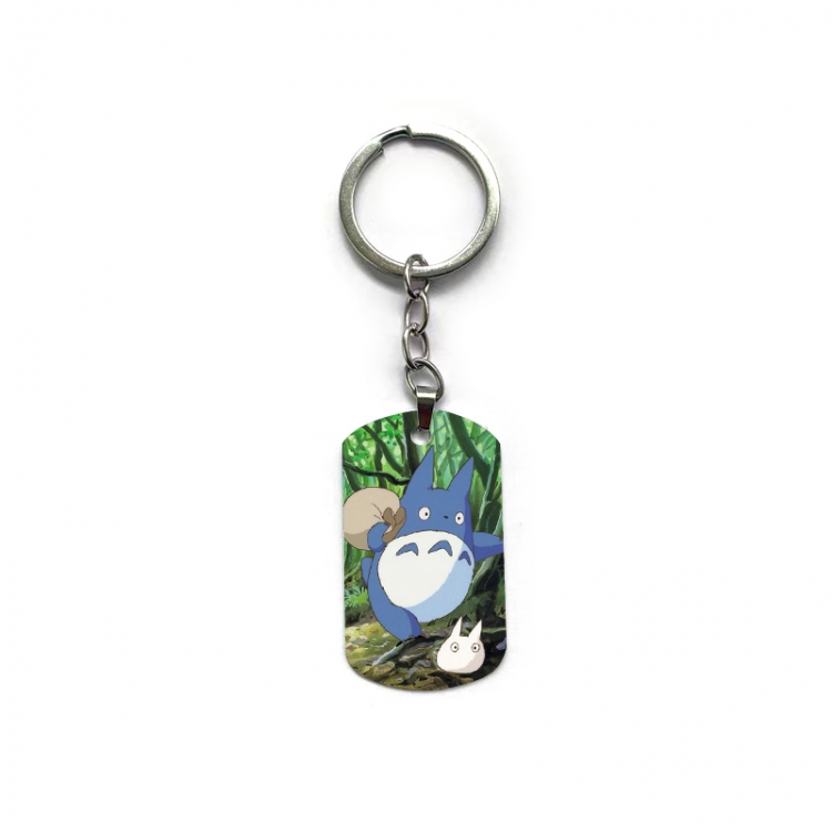 TOTORO Anime double-sided full-color printed keychain price for 5 pcs