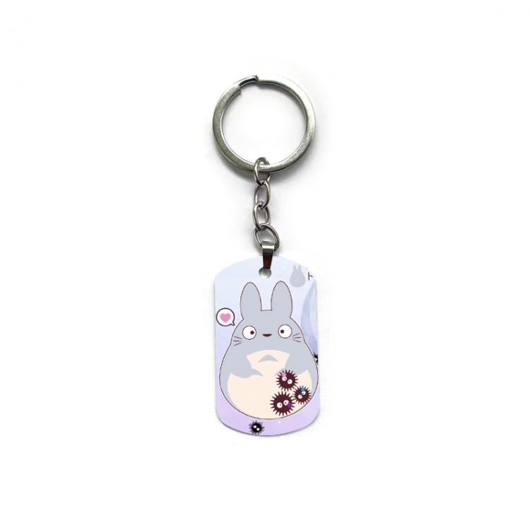 TOTORO Anime double-sided full-color printed keychain price for 5 pcs