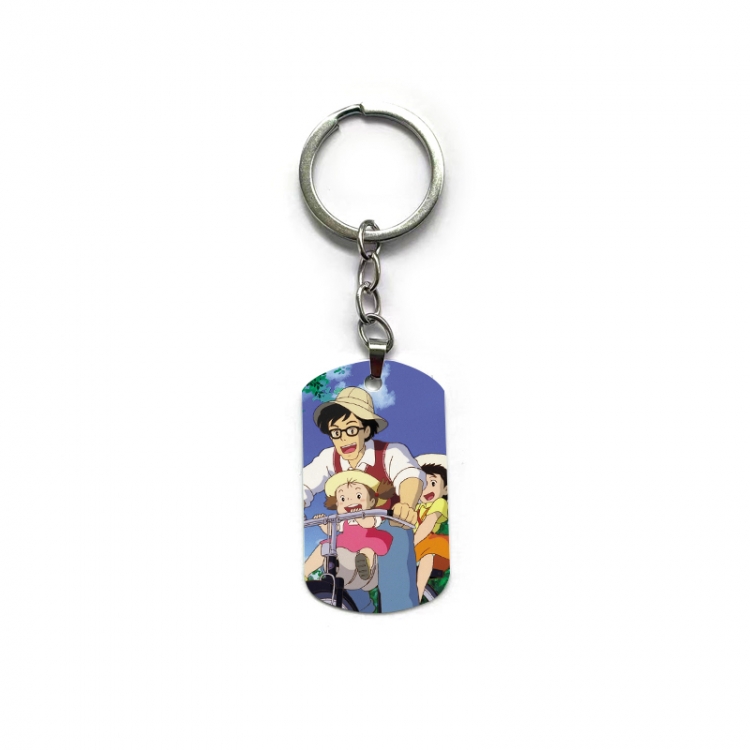 TOTORO Anime double-sided full-color printed keychain price for 5 pcs