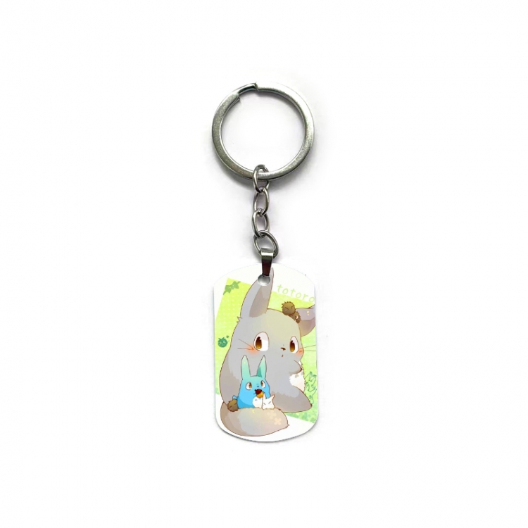 TOTORO Anime double-sided full-color printed keychain price for 5 pcs