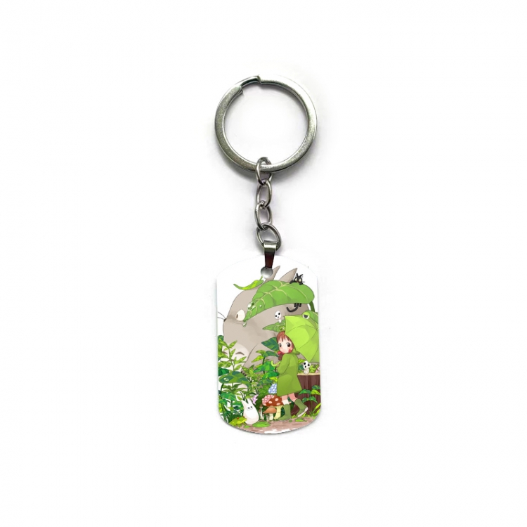 TOTORO Anime double-sided full-color printed keychain price for 5 pcs