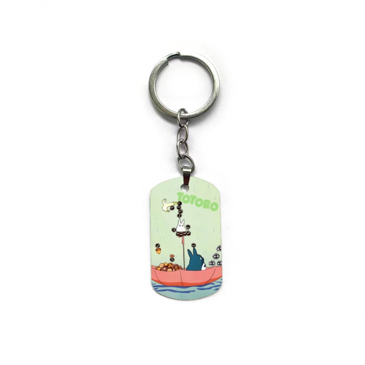 TOTORO Anime double-sided full-color printed keychain price for 5 pcs