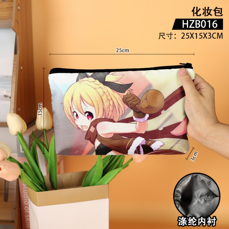 Re:Zero kara Hajimeru Isekai Seikatsu Anime peripheral makeup bag file bag 25x15x3cm HZB016