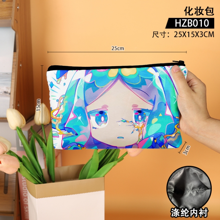 Houseki no Kuni Anime peripheral makeup bag file bag 25x15x3cm HZB010