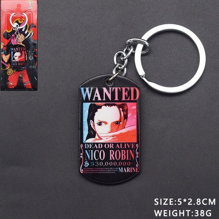 One Piece Animation peripheral hanging tag keychain pendant price for 5 pcs