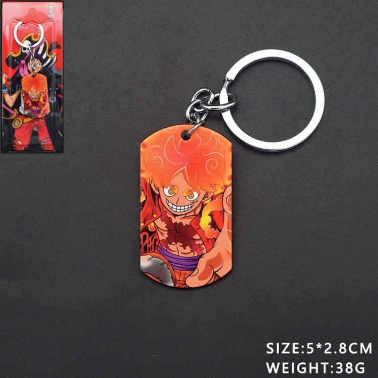 One Piece Animation peripheral hanging tag keychain pendant price for 5 pcs