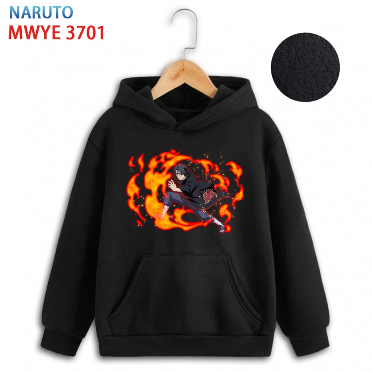 Naruto Anime Surrounding Childrens Full Color Patch Pocket Hoodie 80 90 100 110 120 130 140 for children WYE-3701