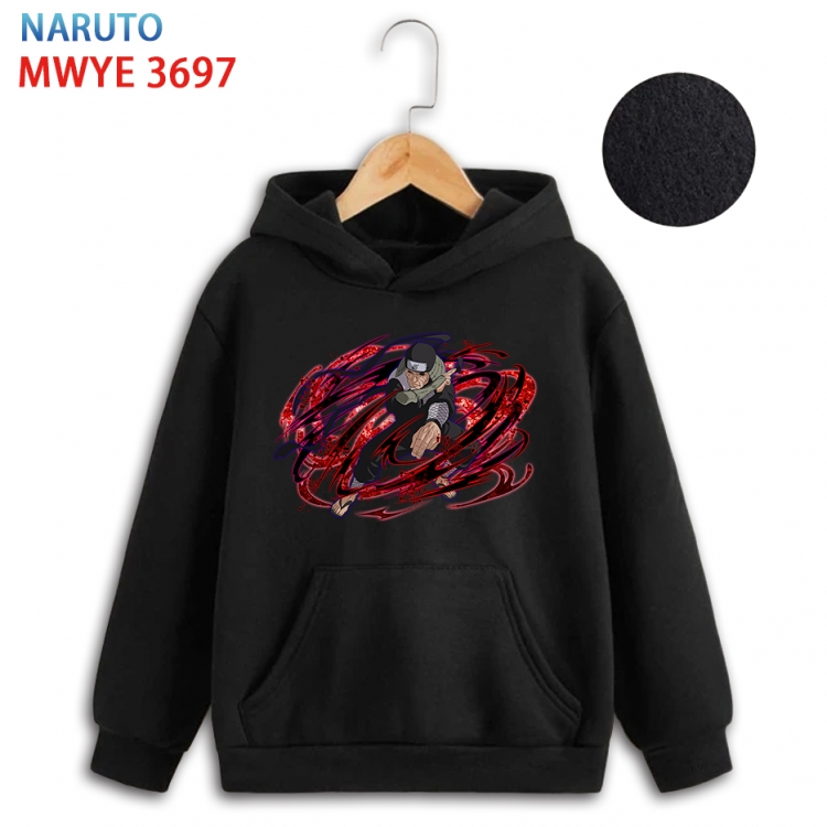 Naruto Anime Surrounding Childrens Full Color Patch Pocket Hoodie 80 90 100 110 120 130 140 for children WYE-3697