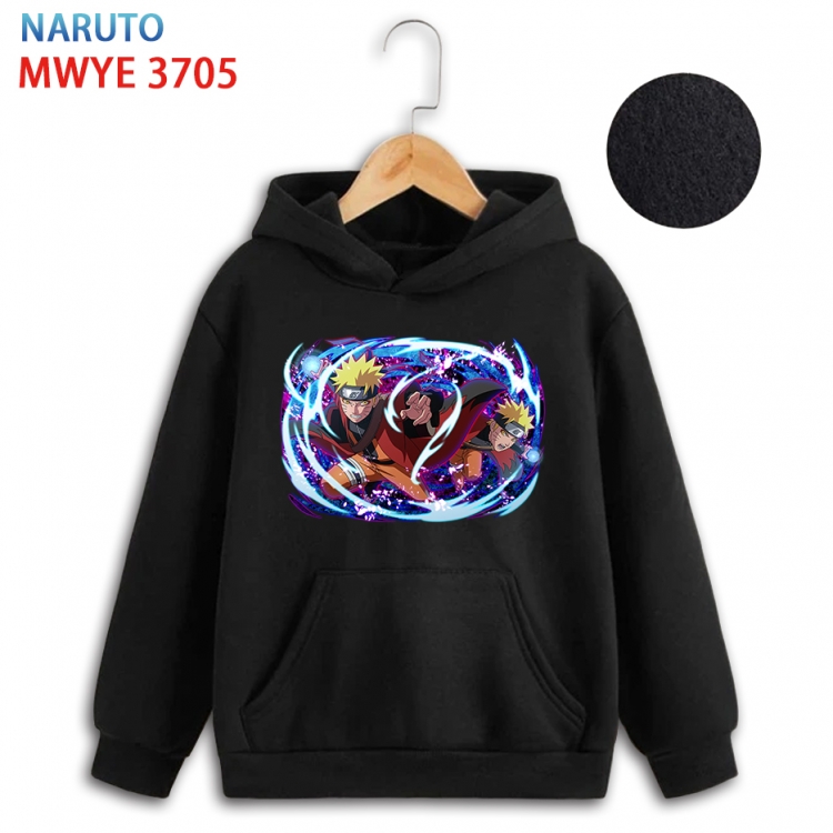 Naruto Anime Surrounding Childrens Full Color Patch Pocket Hoodie 80 90 100 110 120 130 140 for children  WYE-3705