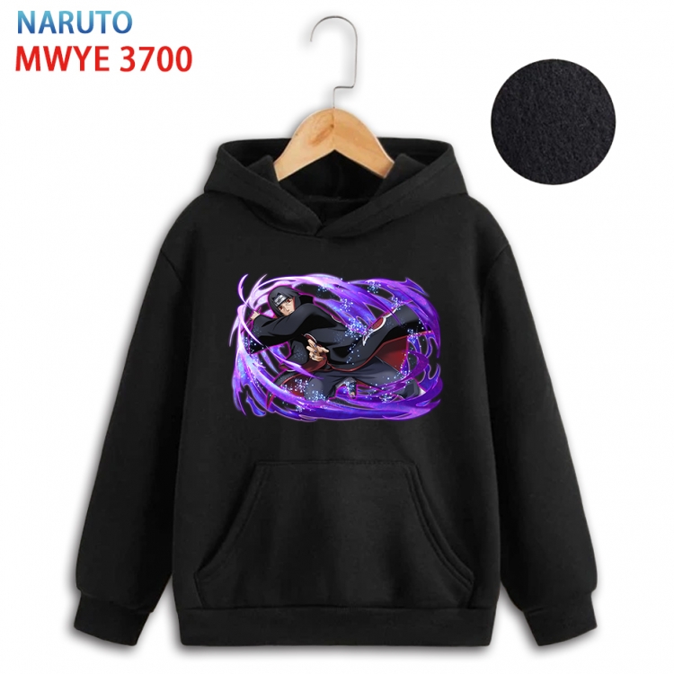 Naruto Anime Surrounding Childrens Full Color Patch Pocket Hoodie 80 90 100 110 120 130 140 for children WYE-3700