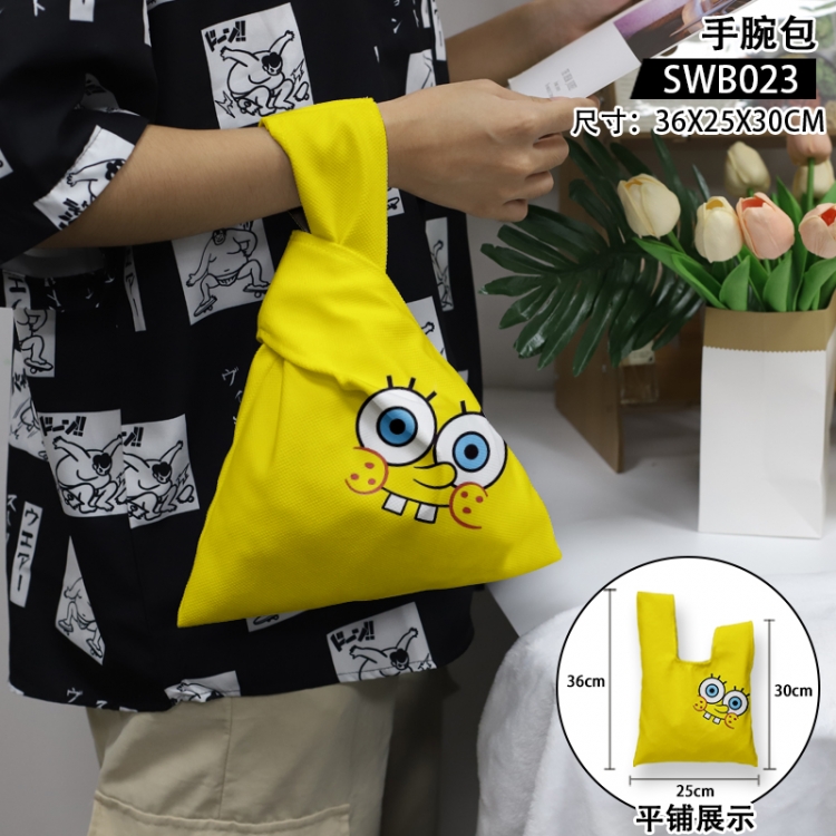 SpongeBob Anime peripheral wrist bag 36x25x30cm SWB023