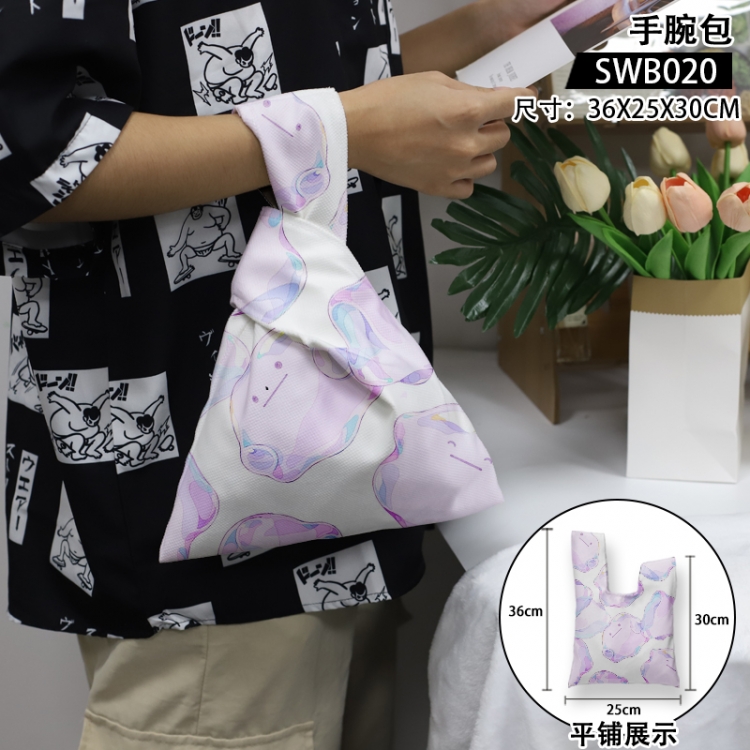 Pokemon Anime peripheral wrist bag 36x25x30cm SWB020