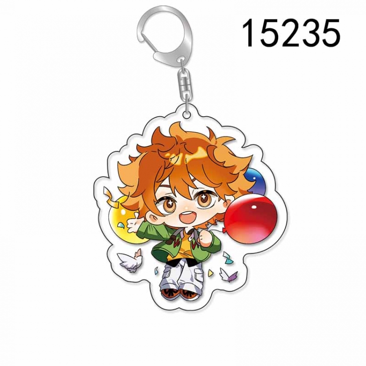 Haikyuu!! Anime Acrylic Keychain Charm price for 5 pcs 15235