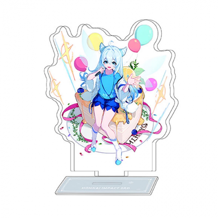 Collapse 3 Anime Character Interlayer acrylic Standing Plates Keychain 15-20cm