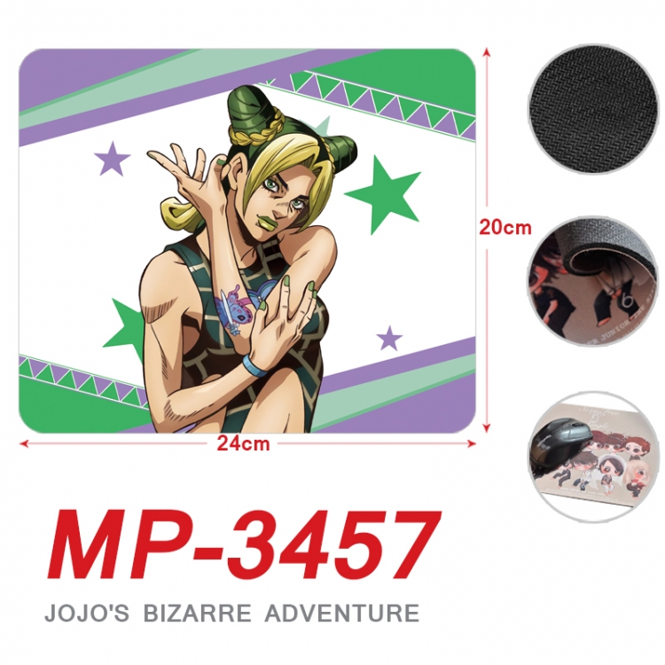 JoJos Bizarre Adventure Anime Full Color Printing Mouse Pad Unlocked 20X24cm price for 5 pcs  MP-3457