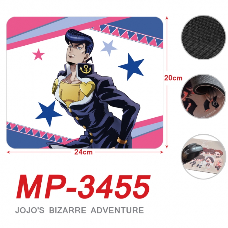 JoJos Bizarre Adventure Anime Full Color Printing Mouse Pad Unlocked 20X24cm price for 5 pcs  MP-3455