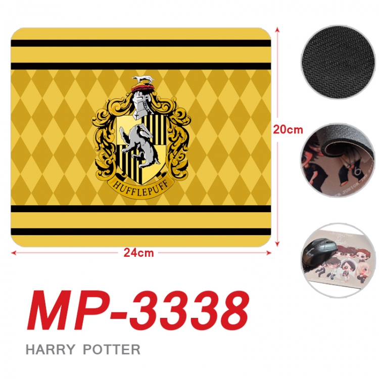 Harry Potter Anime Full Color Printing Mouse Pad Unlocked 20X24cm price for 5 pcs MP-3338