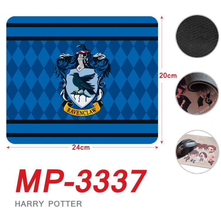 Harry Potter Anime Full Color Printing Mouse Pad Unlocked 20X24cm price for 5 pcs MP-3337
