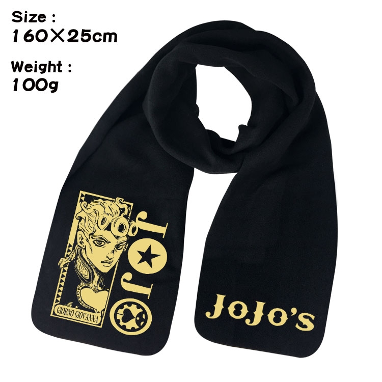 JoJos Bizarre Adventure Anime fleece scarf bib 160X25CM