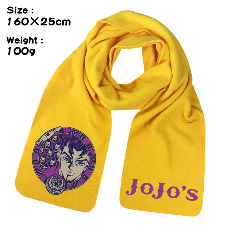 JoJos Bizarre Adventure Anime fleece scarf bib 160X25CM