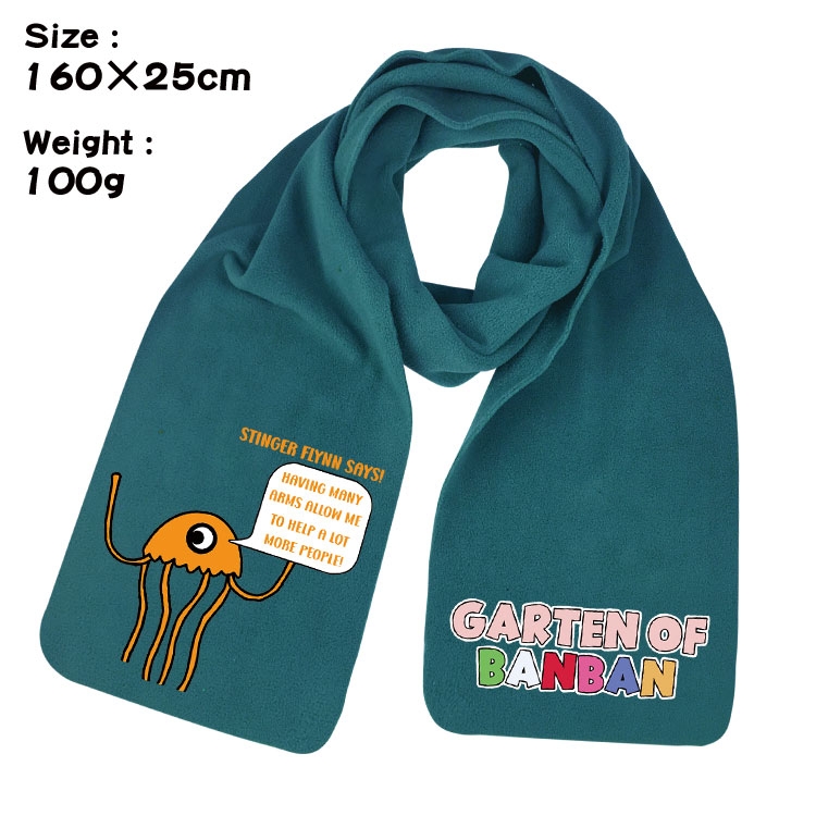 Garten of Banban Anime fleece scarf bib 160X25CM