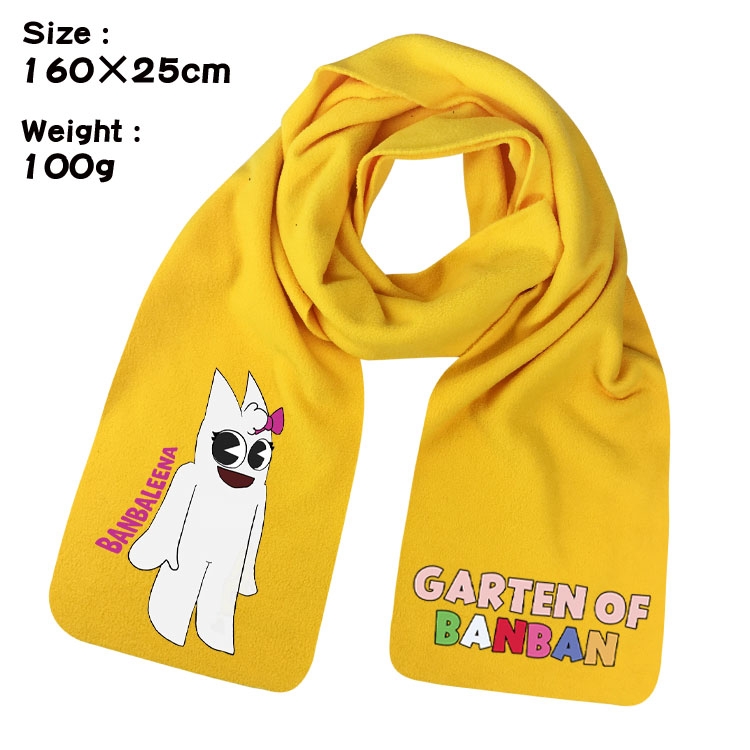 Garten of Banban Anime fleece scarf bib 160X25CM