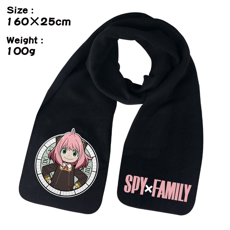 SPY×FAMILY Anime full color high-quality fleece scarf 160X25CM