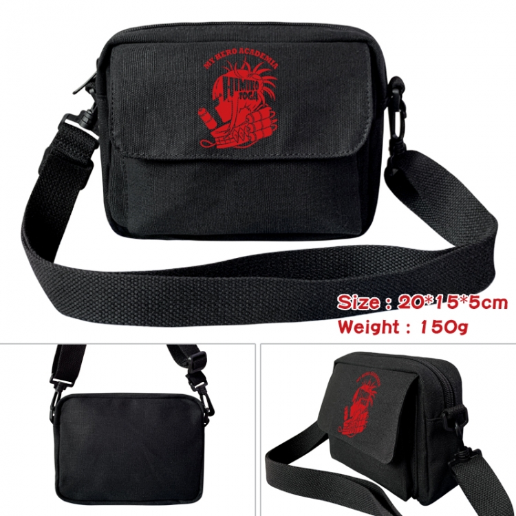 My Hero Academia Anime peripheral canvas small shoulder bag 20x15x5cm 150g