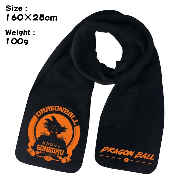 DRAGON BALL Anime full color high-quality fleece scarf 160X25CM