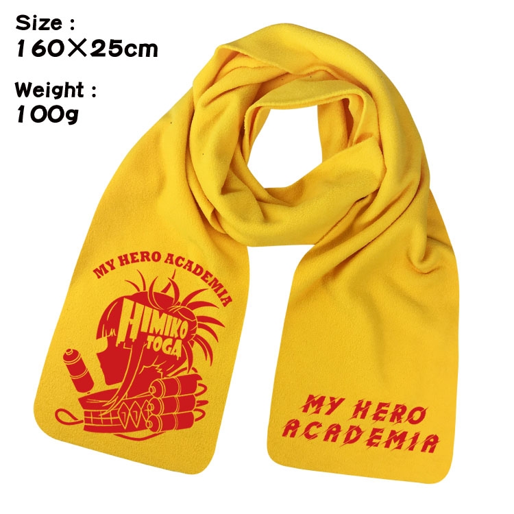 My Hero Academia Anime full color high-quality fleece scarf 160X25CM