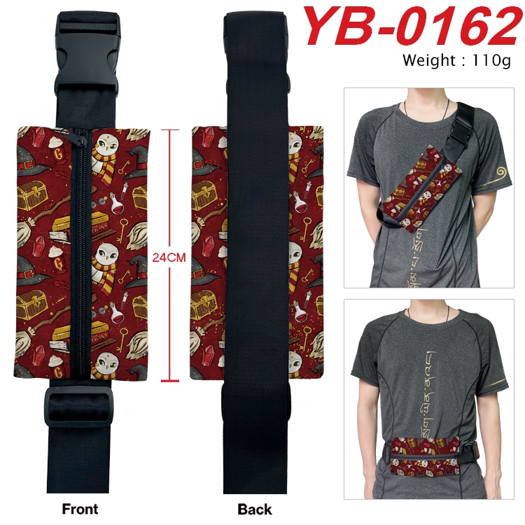 Harry Potter Anime Canvas Shoulder Bag Chest Bag Waist Bag 110g  YB-0162