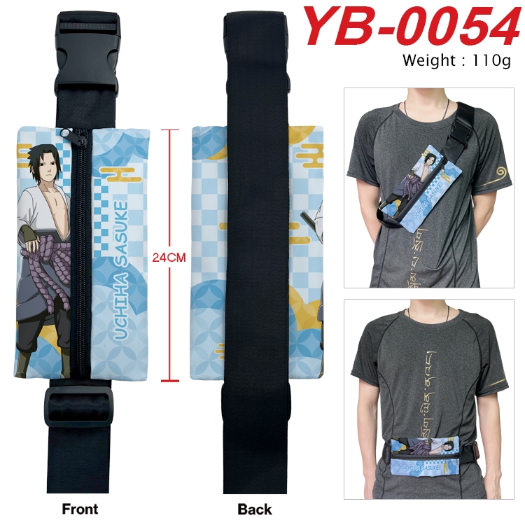 Naruto Anime Canvas Shoulder Bag Chest Bag Waist Bag 110g  YB-0054