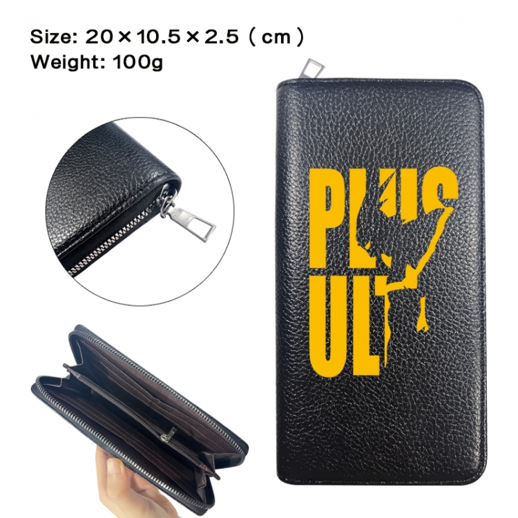 My Hero Academia Anime printed PU folding long zippered wallet with zero wallet 20x10.5x2.5cm