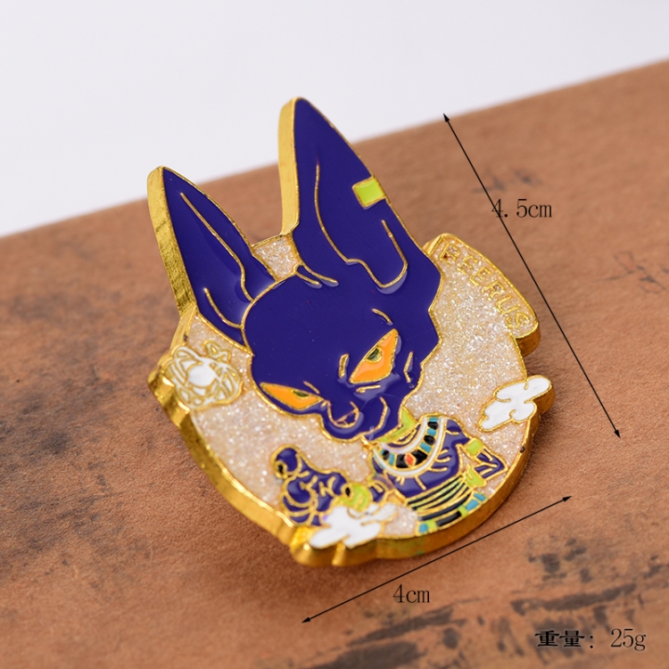 DRAGON BALL Anime cartoon metal brooch  price for 5 pcs