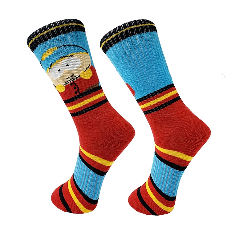 South Park College Style Couple Letter Short Sneakers Fashion Socks price for 10 pcs