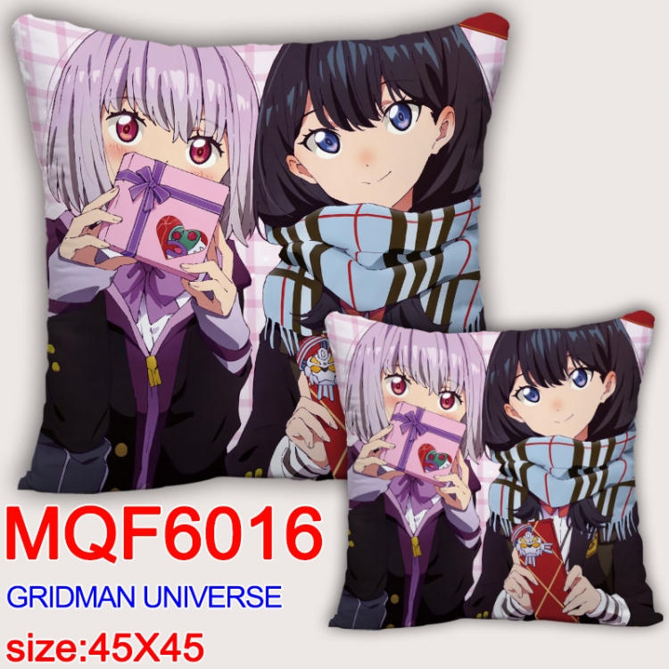 GRIDMAN UNIVERSE Anime square full-color pillow cushion 45X45CM NO FILLING MQF-6016