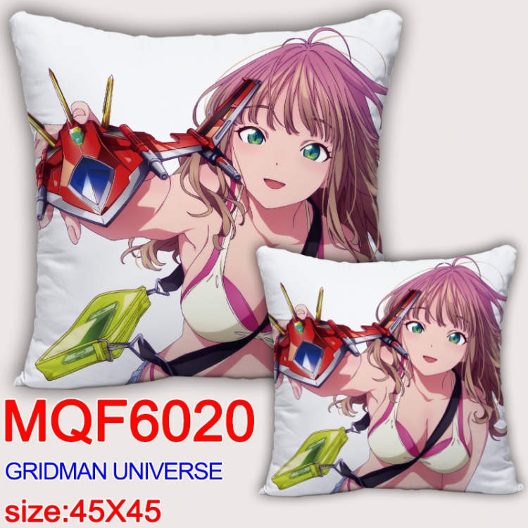 GRIDMAN UNIVERSE Anime square full-color pillow cushion 45X45CM NO FILLING MQF-6020