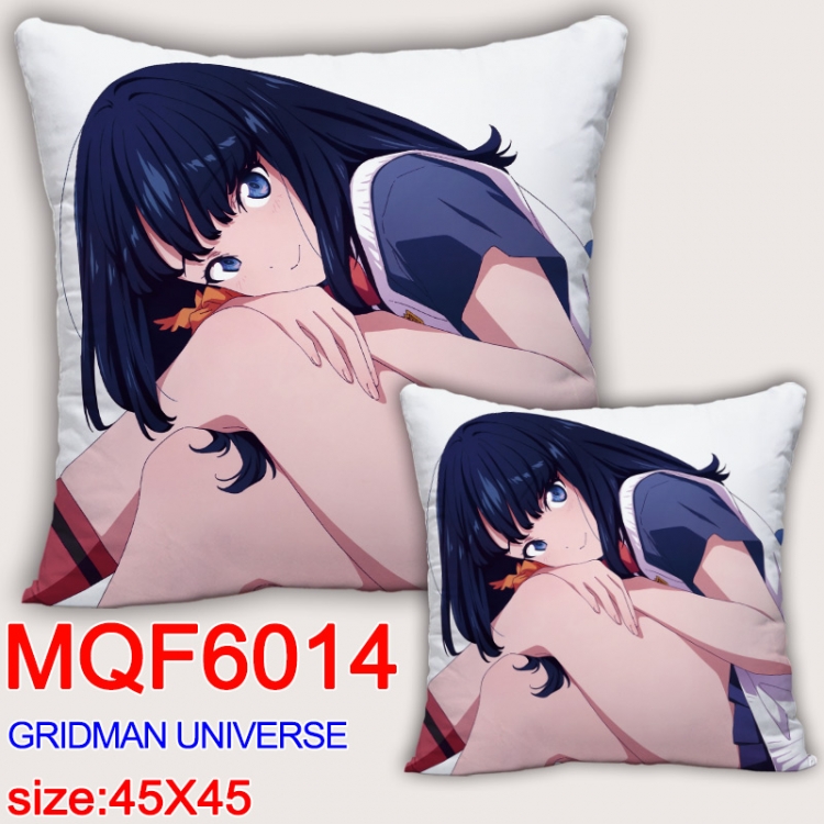 GRIDMAN UNIVERSE Anime square full-color pillow cushion 45X45CM NO FILLING MQF-6014