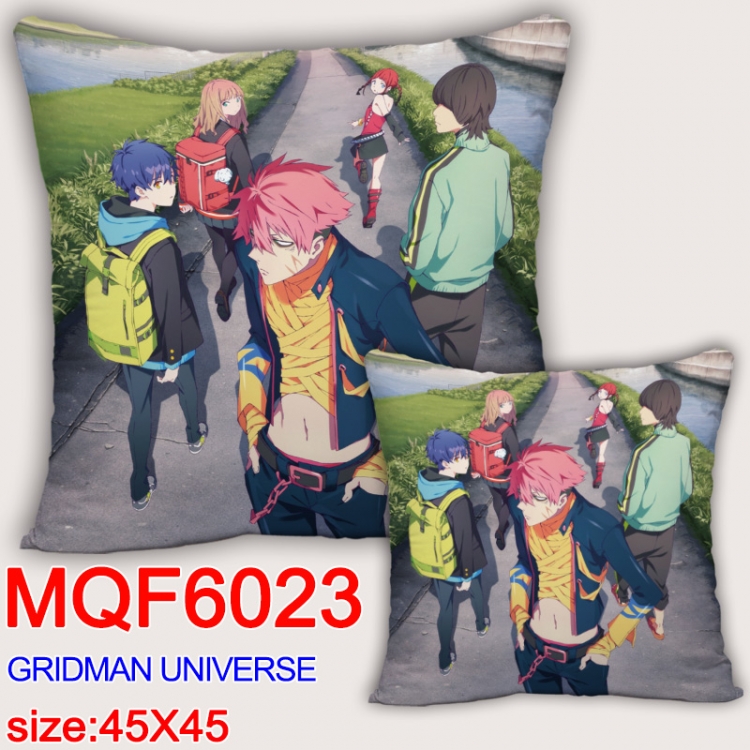 GRIDMAN UNIVERSE Anime square full-color pillow cushion 45X45CM NO FILLING MQF-6023