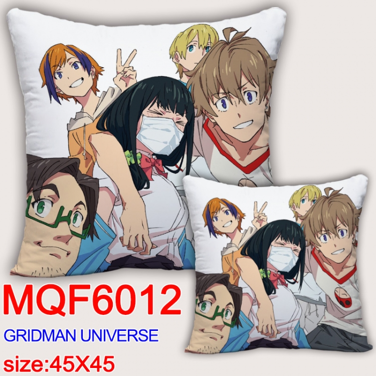 GRIDMAN UNIVERSE Anime square full-color pillow cushion 45X45CM NO FILLING MQF-6012