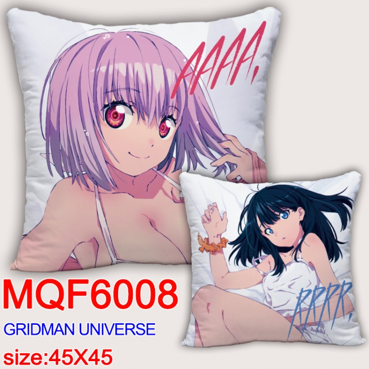 GRIDMAN UNIVERSE Anime square full-color pillow cushion 45X45CM NO FILLING MQF-6008