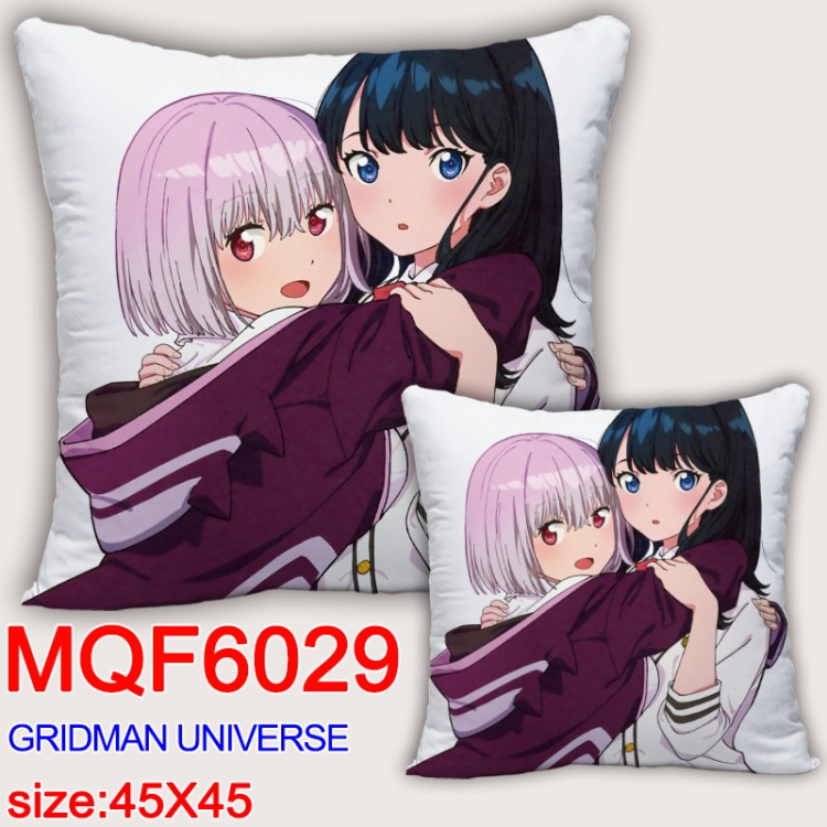 GRIDMAN UNIVERSE Anime square full-color pillow cushion 45X45CM NO FILLING MQF-6029